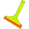 Super Flexible Silicone Squeegee, Auto Water Blade, Water Wiper, Shower Squeegee, 5.9'' Blade and 7.5'' Long Handle, for Car Windshield, Window, Mirror, Glass Door image