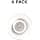 Quartet Strong Magnets, Glass Whiteboard, Dry Erase Board, Large, Clear Rare Earth Magnets, 6 Pack (85391) image