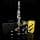 Glory GLY-PBK Professional Ebonite Bb Clarinet with 10 Reeds, Stand, Hard Case, Cleaning Cloth, Cork Grease, Mouthpiece Brush and Pad Brush, Black image