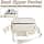 Birthday Gifts for 4 5 6 7 8 9 10 11 12 13 Year Old Girls,Valentines Gifts for Teens Kids Daughter Sister Her,Fanny Pack Crossbody Bag Belt Bag Cute Trendy Stuff | Cream,A image