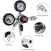 Kegco Nitrogen Regulator, 1 Product, Chrome image