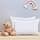 Utopia Bedding Toddler Pillow (White, 2 Pack), 13x18 Pillows for Sleeping, Soft and Breathable Cotton Blend Shell, Small Kids Pillow Perfect for Toddler Bed and Travel (Intended fo image