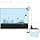 5ft Aquarium Siphon Vacuum Cleaner for Fish Tank Cleaning Gravel & Sand image
