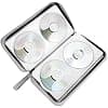 CD Case, DVD Case Holder 96 Capacity Hard Plastic CD DVD Disc Cases Storage Binder Wallet for Car Home Office Travel (Black) image