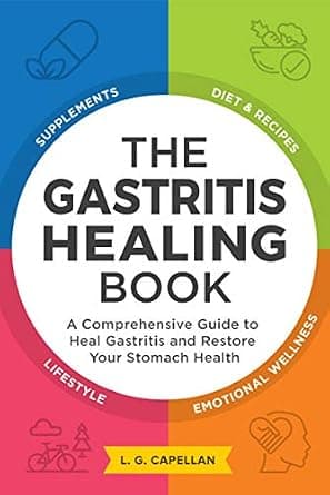The Gastritis Healing Book: A Comprehensive Guide to Heal Gastritis and Restore Your Stomach Health image