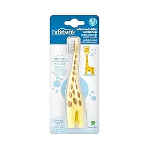 Dr. Brown's Infant-to-Toddler Toothbrush, Giraffe image