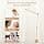 Baby Crib Mobile Arm,HBM Wooden Mobile Arm for Crib Mobile Hanger for Crib Baby Girl Nursery Decor image