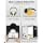 PULUZ Mini Photo Studio Light Box, Photo Shooting Tent kit, Portable Folding Photography Light Tent with CRI >95 96pcs LED Light & 6 Kinds Double-Sided Color Backgrounds for Small  image
