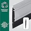 M-D Building Products 68247 All-Season Door Sweep, Heavy Duty Aluminum, Ideal for Residential & Commercial Use, Easy Installation with Heavy Rubber Seal, Ensure Comfort and Securit image