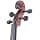 Mendini 16-Inch MA350 Satin Antique Solid Wood Viola with Case, Bow, Rosin, Bridge and Strings image