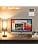 Black Touch Table Lamps Set - 3 Way Dimmable Bedroom Bedside Lamps Set of 2 with USB C and A Ports, Small Lamps for Nightstand with AC Outlet, Round Flaxen Shade for Desk, Office,  image