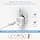European Travel Plug Adapter USB C, TESSAN International Plug Adapter with 4 AC Outlets and 3 USB Ports, Type C Power Adaptor Charger for US to Most of Europe Iceland Spain Italy F image