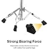 Donner Snare Drum Stand, Concert Snare Drum Stands Adjustable Snare Stand Double Braced with Drumstick Holder Fit for 10''-14'' Dia Drums, Height Range 14.2-22.8 Inches image