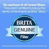 Brita Standard Water Filter for Pitchers and Dispensers, BPA-Free, Reduces Copper, Cadmium and Mercury Impurities, Lasts Two Months or 40 Gallons, Includes 3 Filters for Pitchers image