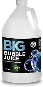 Froggys Fog - 1 Gallon - Big Bubble Juice - Enormous, Long-Lasting Bubble Fluid image
