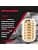 E-Z LOK 400-475 Threaded Insert for Hard Wood, Brass Thread Inserts, 1/4-20 Internal Threads, 0.75" Length, Pack of 10 image
