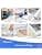 White Caulk Tape Waterproof Self Adhesive,, Toilet Caulk Sealant Tape, Bathtub Caulk Sealing Strip Tape for Bathroom Caulking Tape Shower Caulk image