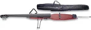 Stagg EDB-3/4 TR Electric 3/4 Double Bass with Gig Bag Included - Transparent Red image