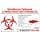 Urgent First Aid 22 Piece Bodily Fluid Clean Up Pack/Bloodborne Pathogen Spill Kit - be OSHA Compliant and Protect from Dangerous Exposure to Blood and Other potentially infectious image