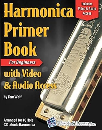 Harmonica Primer Book For Beginners With Video and Audio Access image