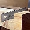 RUITOOL Japanese Hand Saw 6 Inch Double Edge Sided Pull Saw Ryoba SK5 Flexible Blade 14/17 TPI Flush Cut Beech Handle Wood Saw for Woodworking Tools image