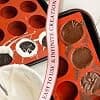 HKNMTT Oreo Silicone Molds 2 PCS, 12-Cavity 2.1" Round Cylinder Chocolate Covered Oreos Cookie Mold, Food Grade Non-Stick Baking Moulds for Candy Handmade Soap Pudding Jello Mini C image