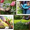 Leather Work Gloves for Men or Women. Large Glove for Gardening, Tig/Mig Welding, Construction, Chainsaw, Farm, Ranch, etc. Cowhide, Cotton Lined, Utility, Firm Grip, Durable. Coff image