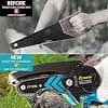 Saker Mini Chainsaw,Portable Electric Chainsaw Cordless,Handheld Chain Saw Pruning Shears Chainsaw for Tree Branches,Courtyard,Household and Garden Gifts for Men Dad Husband Women image