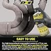 Design Engineering DEI Hi-Temp Silicone Coating Spray High Temp exhaust Wrap Sealant Protects up to 1500°F For Exhaust Wraps, Engine Blocks, Pipes, Manifolds Black image