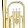 Mendini by Cecilio B Flat Baritone Horn with Stainless Steel Pistons (Beginner) image