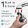 Lifelong Original Office Chair Wheels (As Seen On CNN) Replacement Rubber Chair Casters for Hardwood Floors and Carpet, Set of 5, Heavy Duty Casters for Chairs to Replace Office Ch image