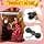 2 Pack Spanish Castanets Flamenco Castanets with String Traditional Wood Hand Percussion Castanets for Adults Kids Music Instrument Spain Souvenir Gift,1 Pair(Black) image