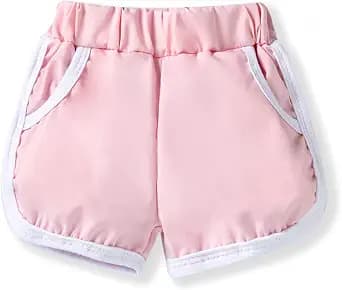 Aalizzwell Baby Girls Summer Shorts image