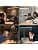 LED Desk Lamp for Office Home, Eye-Caring Desk Light with Stepless Dimming Adjustable Flexible Gooseneck, 10W USB Adapter Desk Lamp with Clamp for Reading, Study, College Dorm Room image