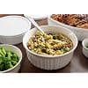 CorningWare French White 12-Pc Ceramic Bakeware Set with Lids, Chip and Crack Resistant Stoneware Baking Dish, Microwave, Dishwasher, Oven, Freezer and Fridge Safe image