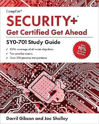 CompTIA Security+ Get Certified Get Ahead: SY0-701 Study Guide image