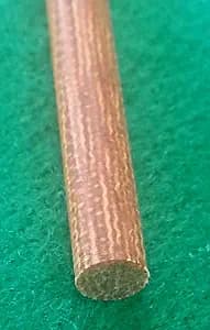 BLACK CE CANVAS 12" PHENOLIC ROD (.250", Brown, 1) image