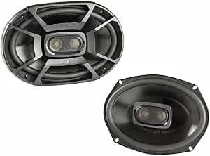 Polk Audio DB692 DB+ Series 6" x 9" Coaxial Speaker for Car & Marine, 3-Way Boat & Car Audio Speaker, 30-22kHz Frequency Response, Polypropylene Woofer Cone & 1/2" Silk Dome Tweete image