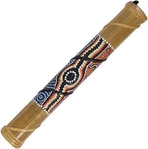 The New Age Source Rain Stick Small Dot Painted Each image