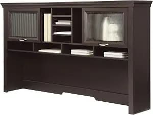 Realspace® Magellan Performance 71"W Hutch For L-Shaped Corner Desk, Espresso image