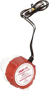 Rule 46DR Marine Rule 800 Replacement Motor for Tournament Series Livewell Pumps , White/Red image