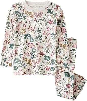 little planet by carter's Baby and Toddler 2-Piece Pajamas Made with Organic Cotton image